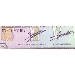 Burundi - Pick 37f - 100 francs - Série KW - 01/10/2007 - Etat : NEUF