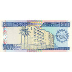 Burundi - Pick 38b - 500 francs - Série AL - 05/02/1999 - Etat : NEUF
