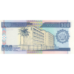 Burundi - Pick 38d - 500 francs - Série AV - 01/10/2007 - Etat : NEUF