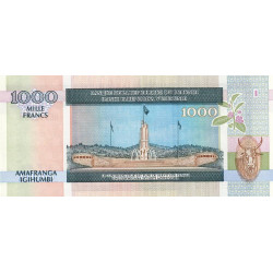 Burundi - Pick 39c - 1'000 francs - Série BE - 01/07/2000 - Etat : NEUF