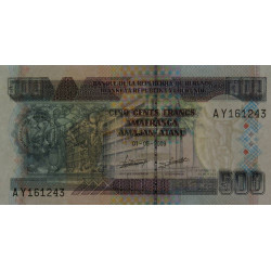 Burundi - Pick 45a - 500 francs - Série AY - 01/05/2009 - Etat : NEUF