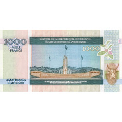 Burundi - Pick 46 - 1'000 francs - Série BZ - 01/05/2009 - Etat : NEUF