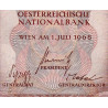 Autriche - Pick 139 - 500 shilling - 01/07/1965 - Etat : TTB