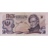 Autriche - Pick 143 - 50 schilling - Série A P- 02/01/1970 - Etat : TB+
