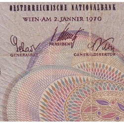 Autriche - Pick 143 - 50 schilling - Série A P- 02/01/1970 - Etat : TB+