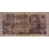 Autriche - Pick 143 - 50 schilling - Série A P- 02/01/1970 - Etat : TB+