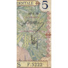 AOF - Pick 21_2c - 5 francs - 10/03/1938 - Etat : B+