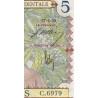 AOF - Pick 21_2d - 5 francs - 27/04/1939 - Etat : TTB+