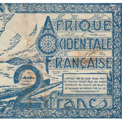 AOF - Pick 35 - 1 franc