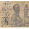 AOF - Pick 37_2a - 10 francs - 22/04/1948 - Etat : B