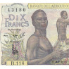 AOF - Pick 37_2i - 10 francs - 21/11/1953 - Etat : TTB