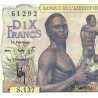 AOF - Pick 37_2j - 10 francs - 28/10/1954 - Etat : TTB