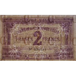 Agen - Pirot 2-15 - 2 francs - 14/06/1917 - Etat : SUP