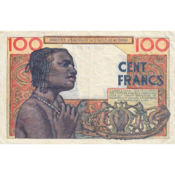 AOF - Pick 46_1 - 100 francs - 23/10/1946 - Etat : TB+