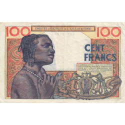 AOF - Pick 46_1 - 100 francs - Série F.19 - 23/10/1946 - Etat : TB+