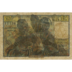 Etats Afrique Ouest - Pick 1 - 50 francs - 1958 - Etat : TB+