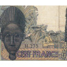 Etats Afrique Ouest - Pick 2b - 100 francs - Série H.275 - 1966 - Etat : TB-
