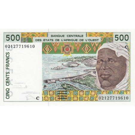 Burkina-Faso - Pick 310Cm - 500 francs - 2002 - Etat : NEUF