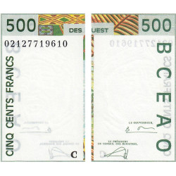 Burkina-Faso - Pick 310Cm - 500 francs - 2002 - Etat : NEUF