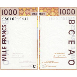 Burkina-Faso - Pick 311Ci - 1'000 francs - 1998 - Etat : NEUF