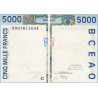 Burkina-Faso - Pick 313Ci - 5'000 francs - 1999 - Etat : TTB