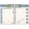 Burkina-Faso - Pick 313Cm - 5'000 francs - 2003 - Etat : SUP
