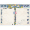 Burkina-Faso - Pick 313Cm - 5'000 francs - 2003 - Etat : TTB