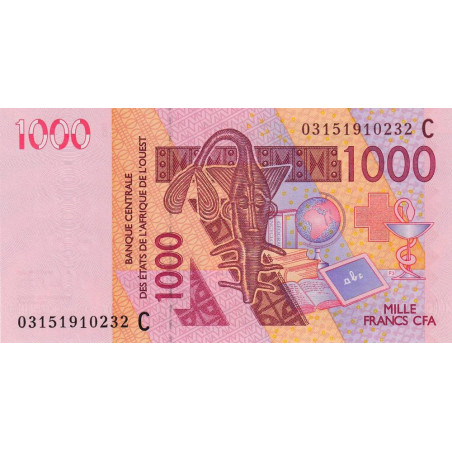 Burkina-Faso - Pick 315Ca - 1'000 francs - 2003 - Etat : NEUF