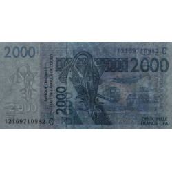 Burkina-Faso - Pick 316Ci - 2'000 francs - 2012 - Etat : NEUF