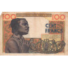 Côte d'Ivoire - Pick 101Ae - 100 francs - Série K.219 - 02/03/1965 - Etat : B+