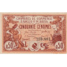 Ajaccio & Bastia - Pirot 3-8 - 50 centimes - Série C - 12/03/1920 - Etat : SPL