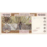 Côte d'Ivoire - Pick 114Aa - 10'000 francs - 1992 - Etat : TTB