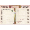 Côte d'Ivoire - Pick 114Ad - 10'000 francs - 1996 - Etat : TTB-