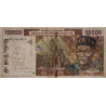 Côte d'Ivoire - Pick 114Af - 10'000 francs - 1998 - Etat : TB