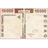 Côte d'Ivoire - Pick 114Ag - 10'000 francs - 1998 - Etat : TB