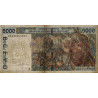 Bénin - Pick 213Bl - 5'000 francs - 2002 - Etat : TB