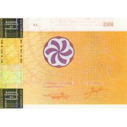 Comores - Pick 19a - 10'000 francs - Série C - 2006 - Etat : NEUF