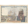 Centrafrique - Afrique Equatoriale - Pick 1b - 100 francs - Série E.29 - 1961 - Etat : TB+