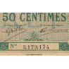 AEF - Pick 1a_3 - 50 centimes - 1917 - Etat : TTB+