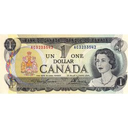 Canada - Pick 85a_1 - 1 dollar - Série AC - 1973 (1974) - Etat : NEUF
