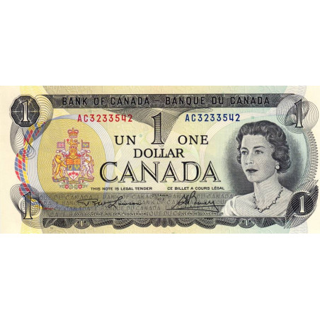 Canada - Pick 85a_1[a] - 1 dollar - Série AC - 1973 (1974) - Etat : NEUF