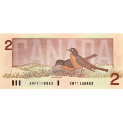 Canada - Pick 94a - 2 dollars - Série ARF - 1986 - Etat : NEUF