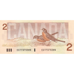 Canada - Pick 94c_2 - 2 dollars - Série EGT - 1986 (1994) - Etat : NEUF