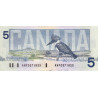 Canada - Pick 95d - 5 dollars - Série ANP - 1986 (1999) - Etat : SUP+ à SPL