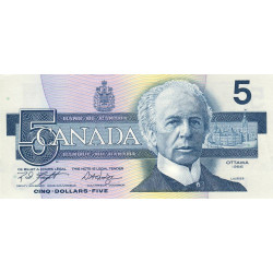 Canada - Pick 95e_1 - 5 dollars - Série ANS - 1986 (2001) - Etat : NEUF