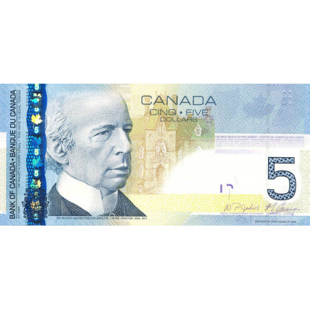 Canada - Pick 101Ad - 5 dollars - Série HPE - 2010 - Etat : NEUF