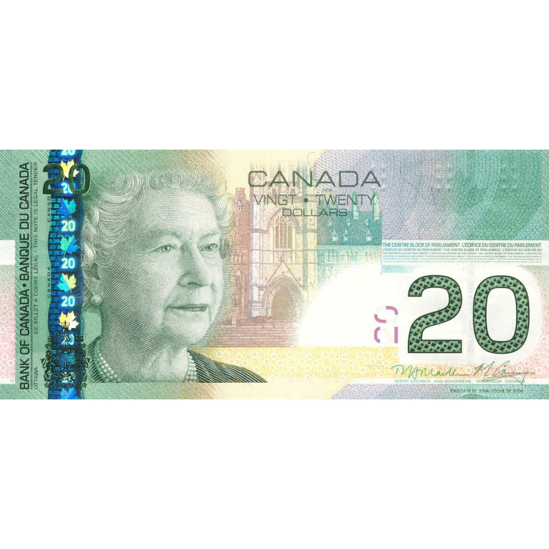 Canada - Pick 103h - 20 dollars - Série AUZ - 2011 - Etat : NEUF