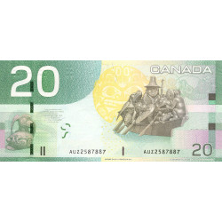 Canada - Pick 103h - 20 dollars - Série AUZ - 2011 - Etat : NEUF