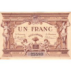 Angers (Maine-et-Loire) - Pirot 008-06b - 1 franc