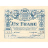 Annonay - Pirot 11-8 - 1 franc - Série 50 - 31/08/1914 - Etat : SPL